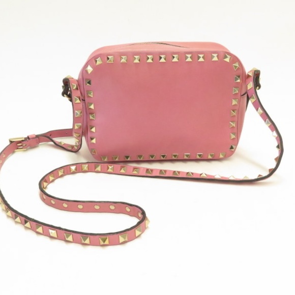 Valentino Handbags - Valentino Rockstud Crossbody Camera Bag Pink